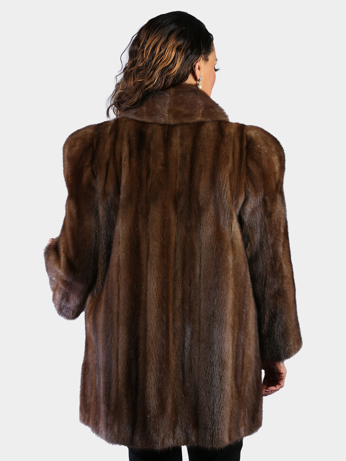 Women's Natural Lunaraine Female Mink Fur Jacket