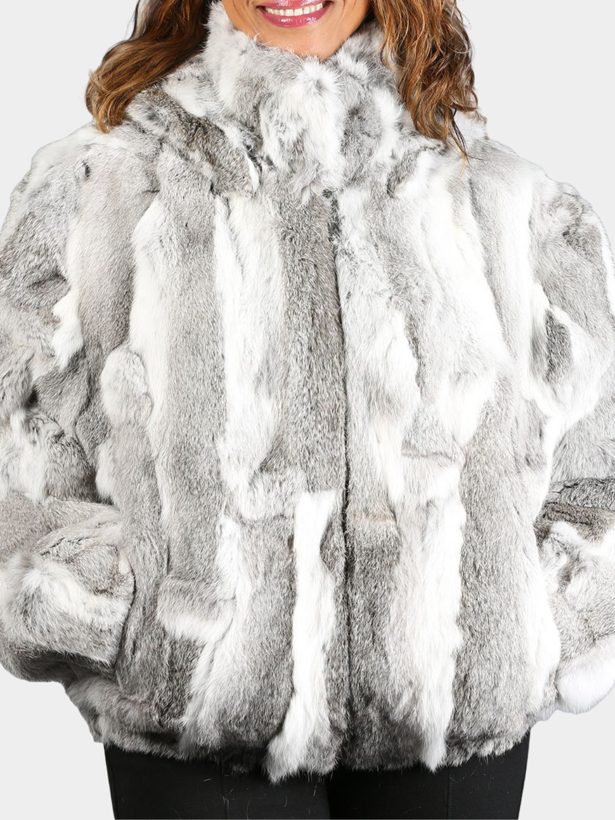 Women's Rabbit Fur Jacket