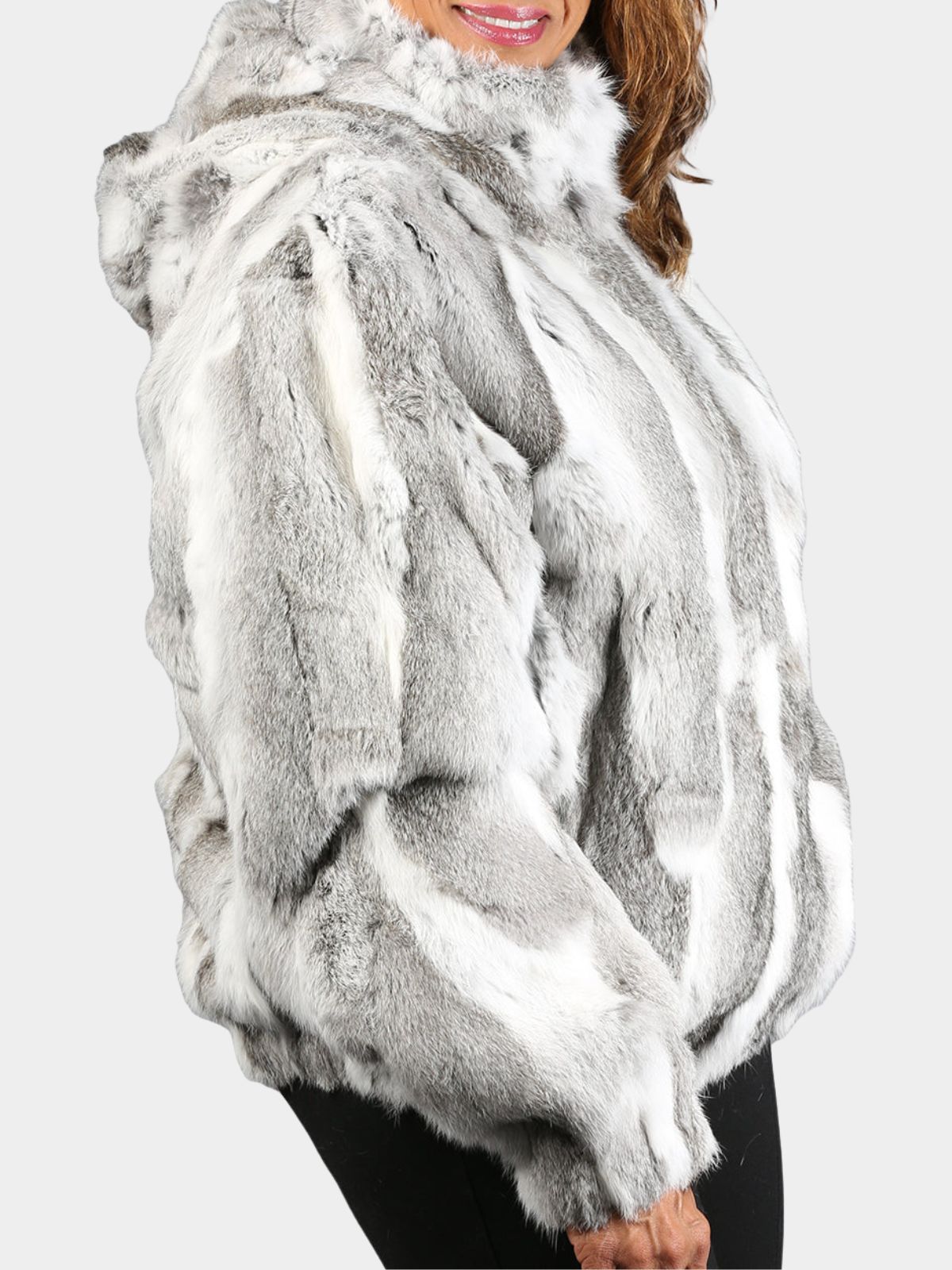 Women's Rabbit Fur Jacket