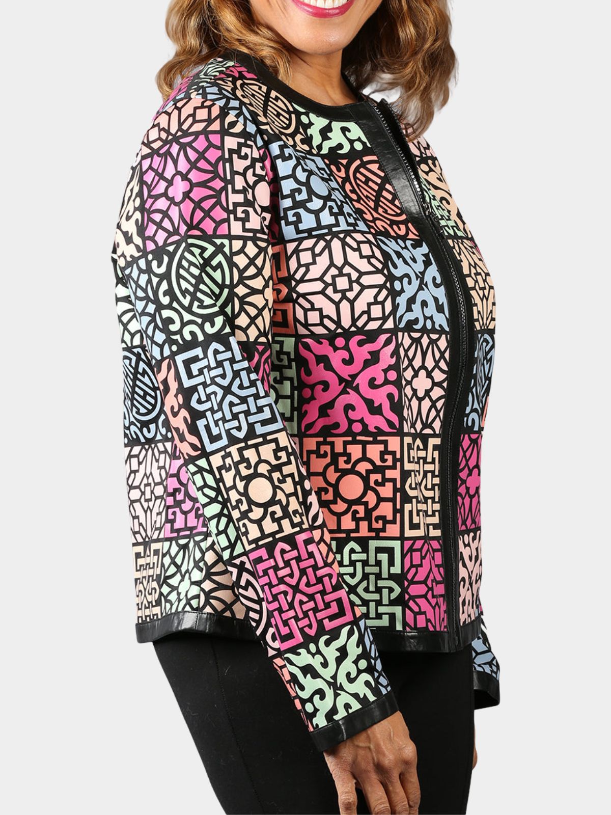 Woman's Julia Lambskin Leather Jacket