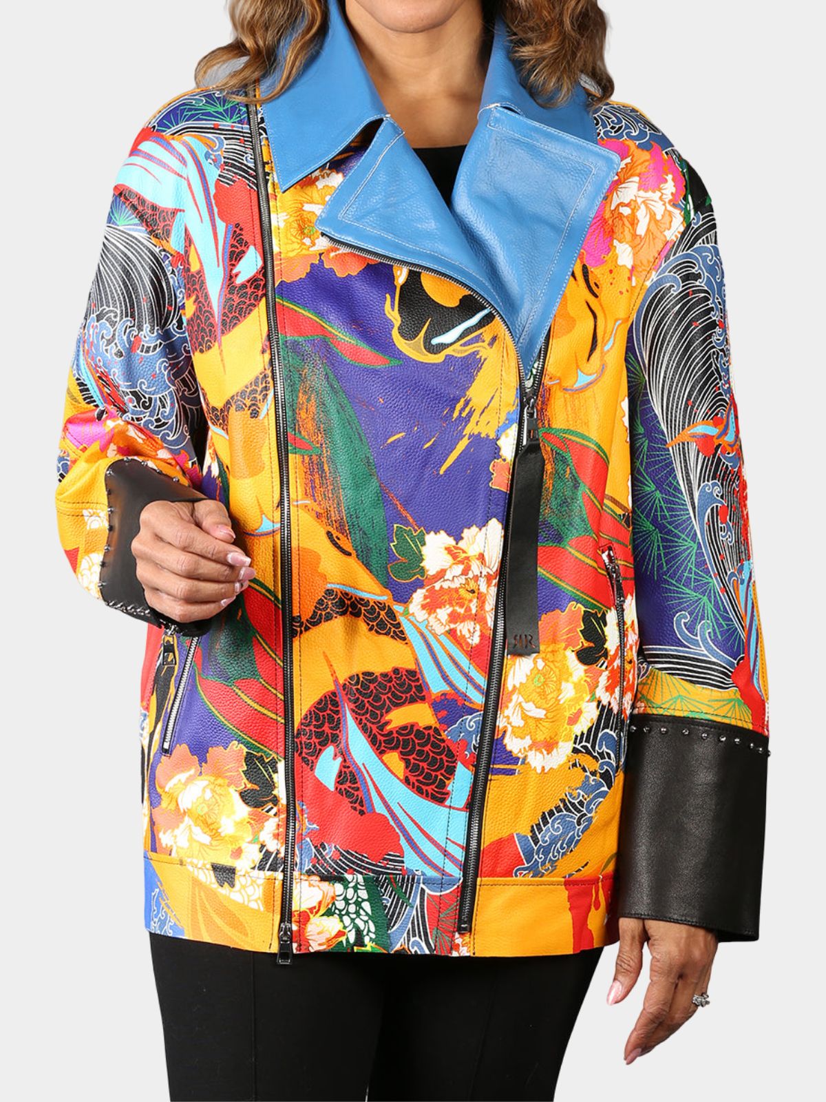 Woman's Picasso Lambskin Leather Jacket