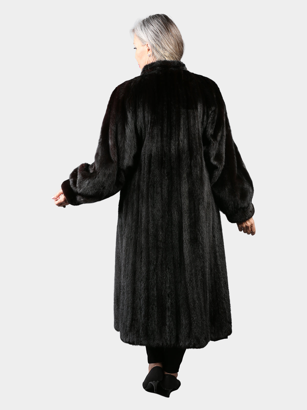 Woman's Ranch Female Mink Fur Coat