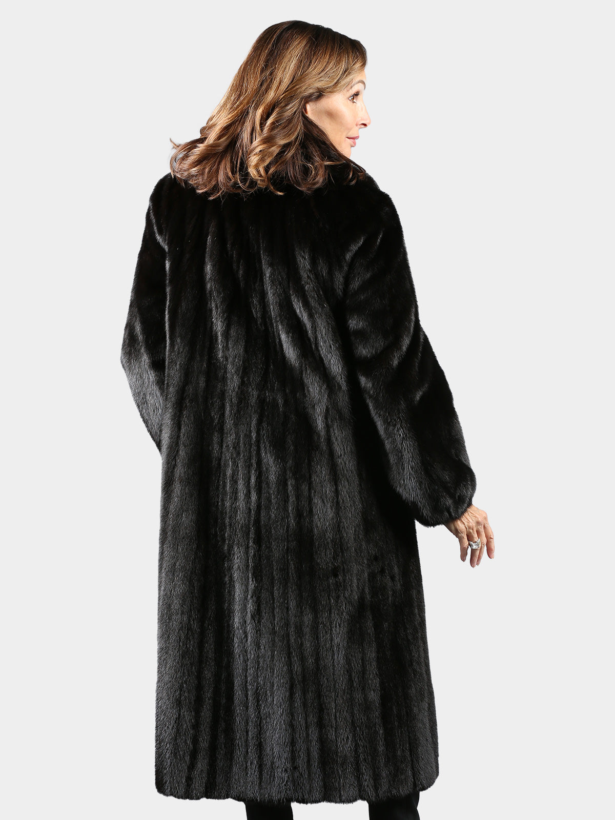 Woman's Ranch Female Mink Fur Coat