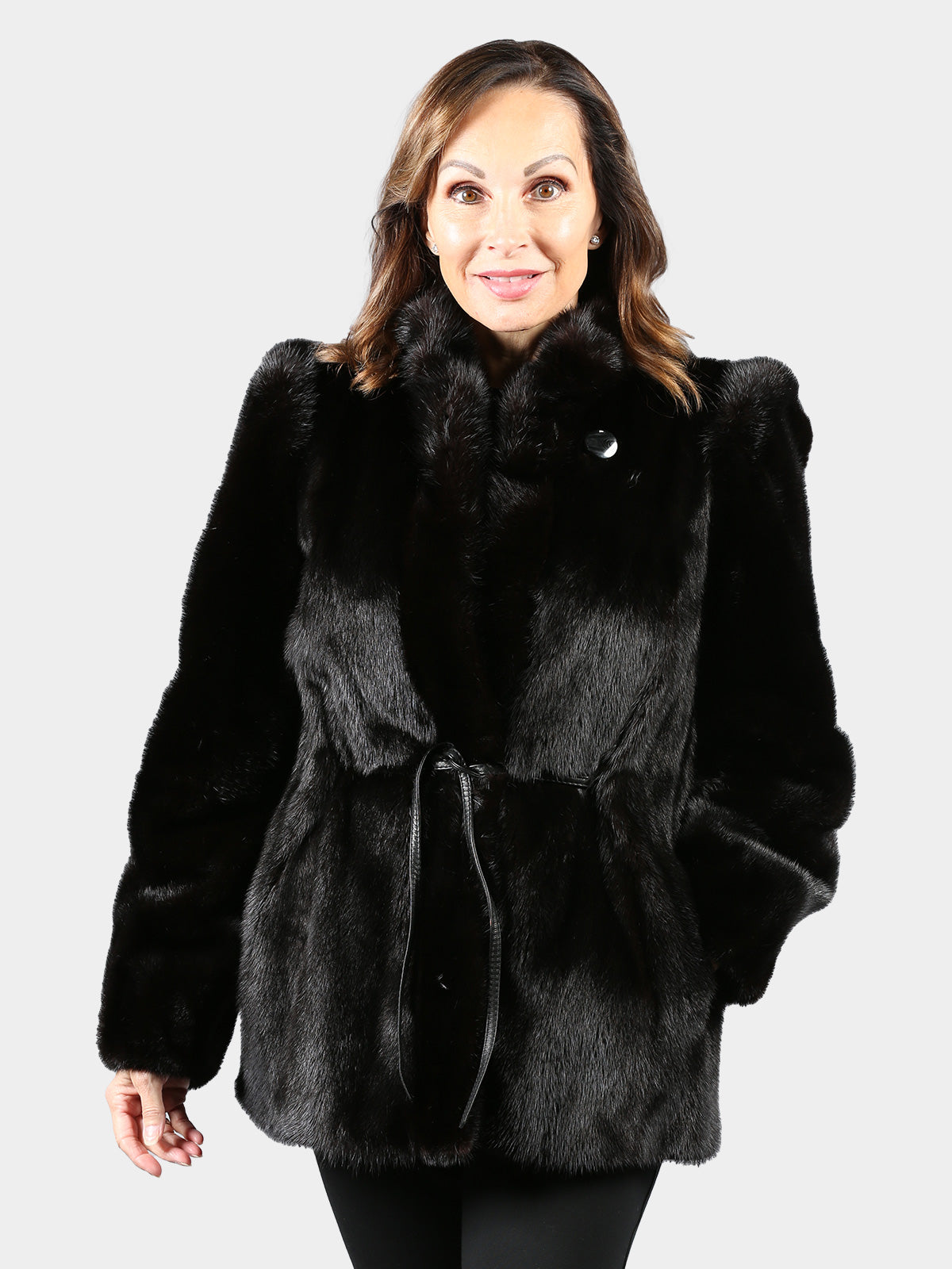 Woman's Ranch Mink Fur Jacket