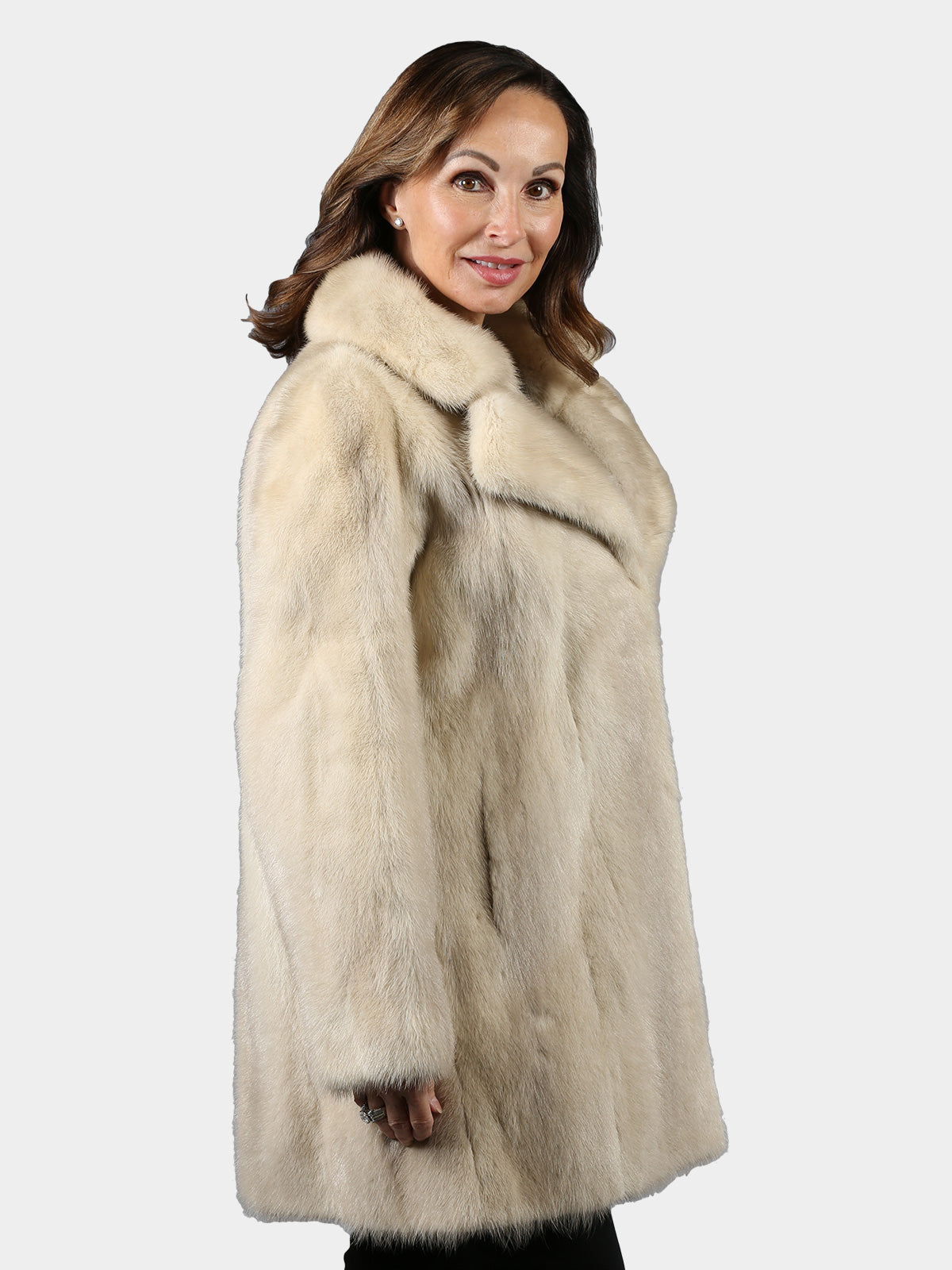 Woman's Vintage Azurene Mink Fur Stroller