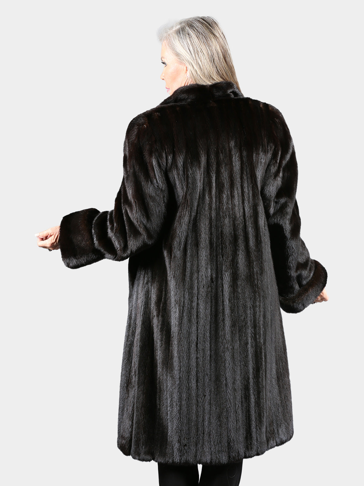 Woman's Ranch Female Mink Fur Coat