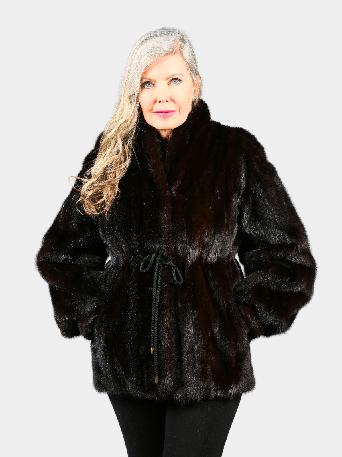 Woman's Vintage Ranch Mink Fur Jacket
