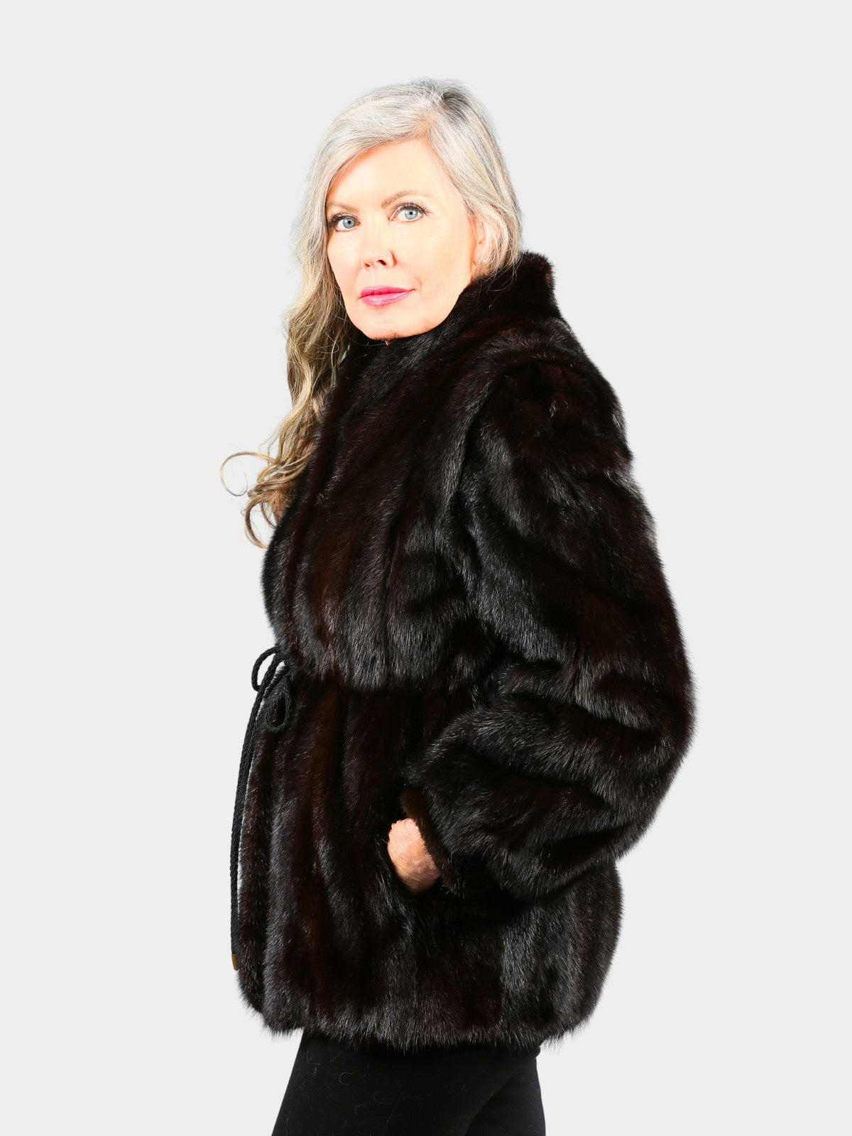 Woman's Vintage Ranch Mink Fur Jacket
