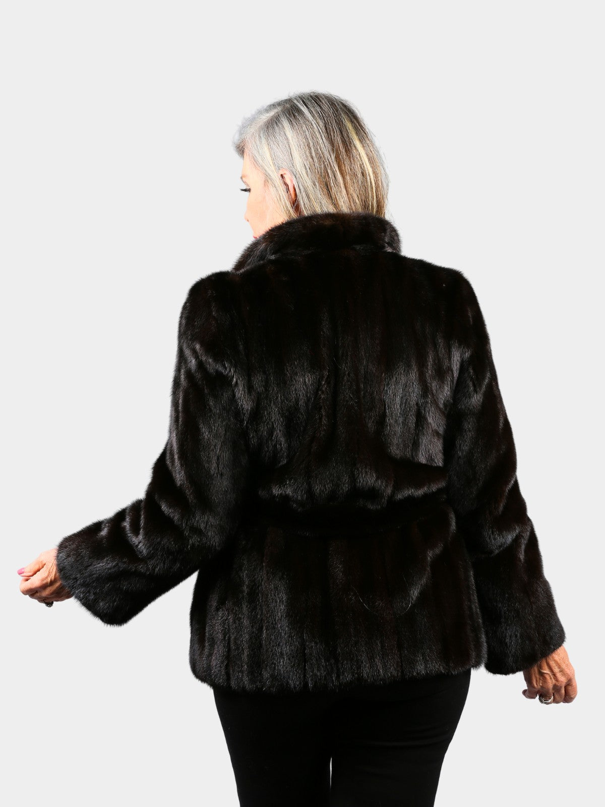 Woman's Ranch Female Mink Fur Jacket