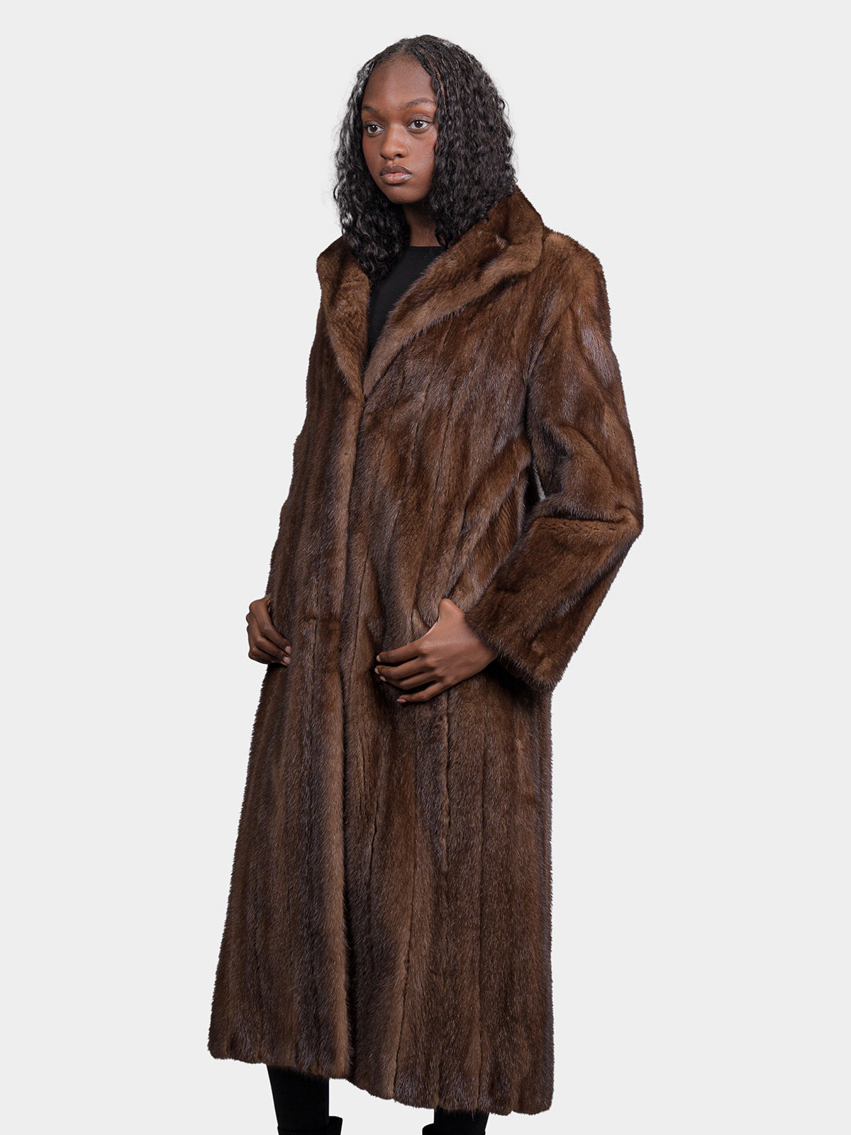 Women's Demi Buff Mink Coat