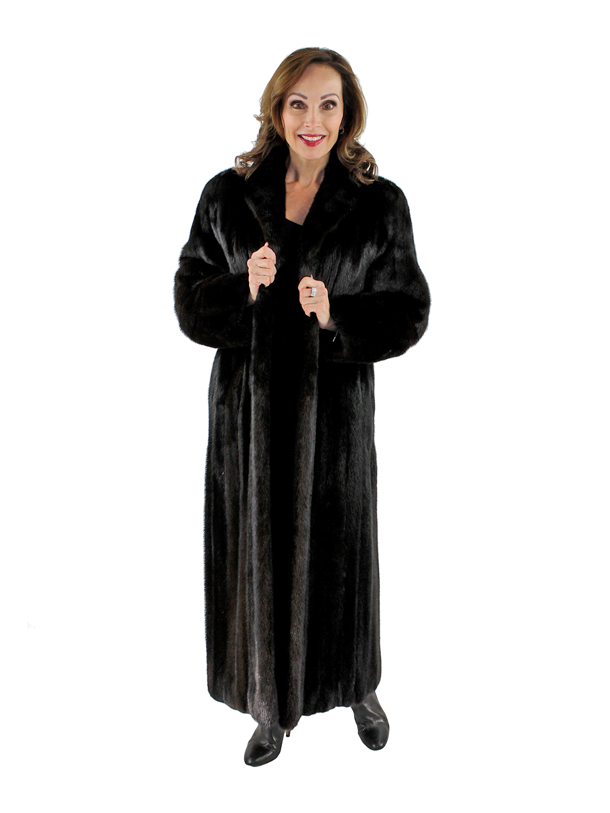 Woman's Ranch Mink Fur Coat