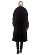 Woman's Ranch Mink Fur 7/8 Coat