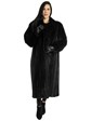 Plus Size Woman's Ranch Female Mink Fur Coat