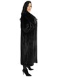 Plus Size Woman's Ranch Female Mink Fur Coat