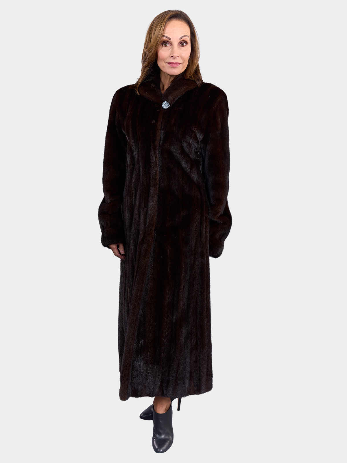 Woman's Blackglama Ranch Female Mink Fur Coat