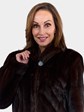 Woman's Blackglama Ranch Female Mink Fur Coat