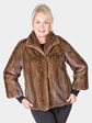 Woman's Lunaraine Female Mink Fur Jacket