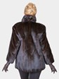 Woman's Deep Mahogany Mink Fur Jacket