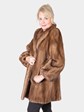 Woman's Demi Buff Mink Fur Stroller