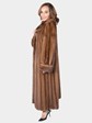 Woman's Demi Buff Female Mink Fur Coat