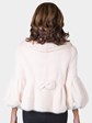 Woman's Blush Female Mink Fur Jacket