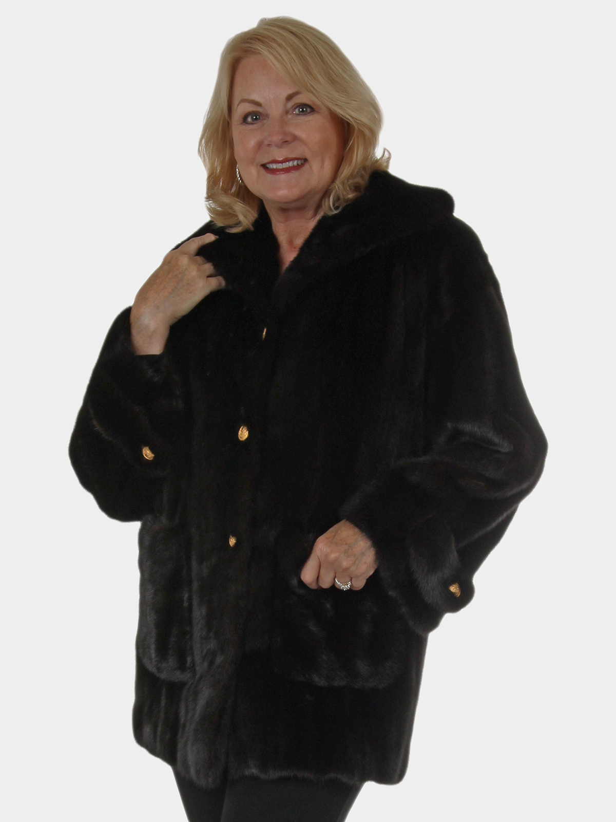 Woman's Valentino Ranch Female Mink Fur Stroller