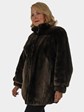 Woman's Phantom Sheared Beaver Fur Stroller