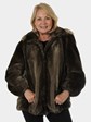 Woman's Phantom Sheared Beaver Fur Parka