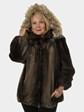 Woman's Phantom Sheared Beaver Fur Parka