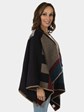 Woman's Multi-Colored Wool Wrap