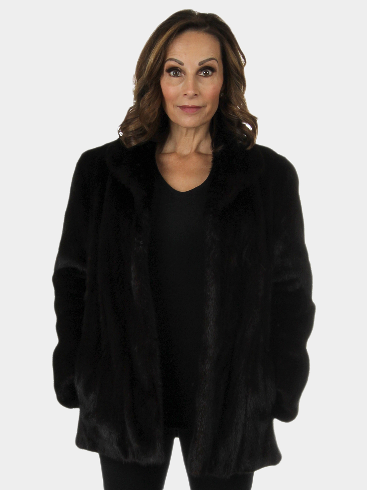 Woman's Ranch Mink Fur Jacket