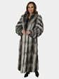 Woman's Natural Chinchilla Fur Coat