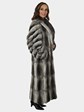 Woman's Natural Chinchilla Fur Coat