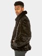 Unisex NEW Ranch Sectioned Mink Fur Jacket
