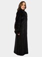 Woman's Dark Mahogany Female Mink Coat