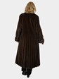 Woman's Demi Buff Female Mink Fur Coat