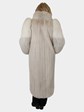 Woman's Blush Mink Fur Coat