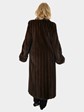 Woman's Demi Buff Female Mink Fur Coat