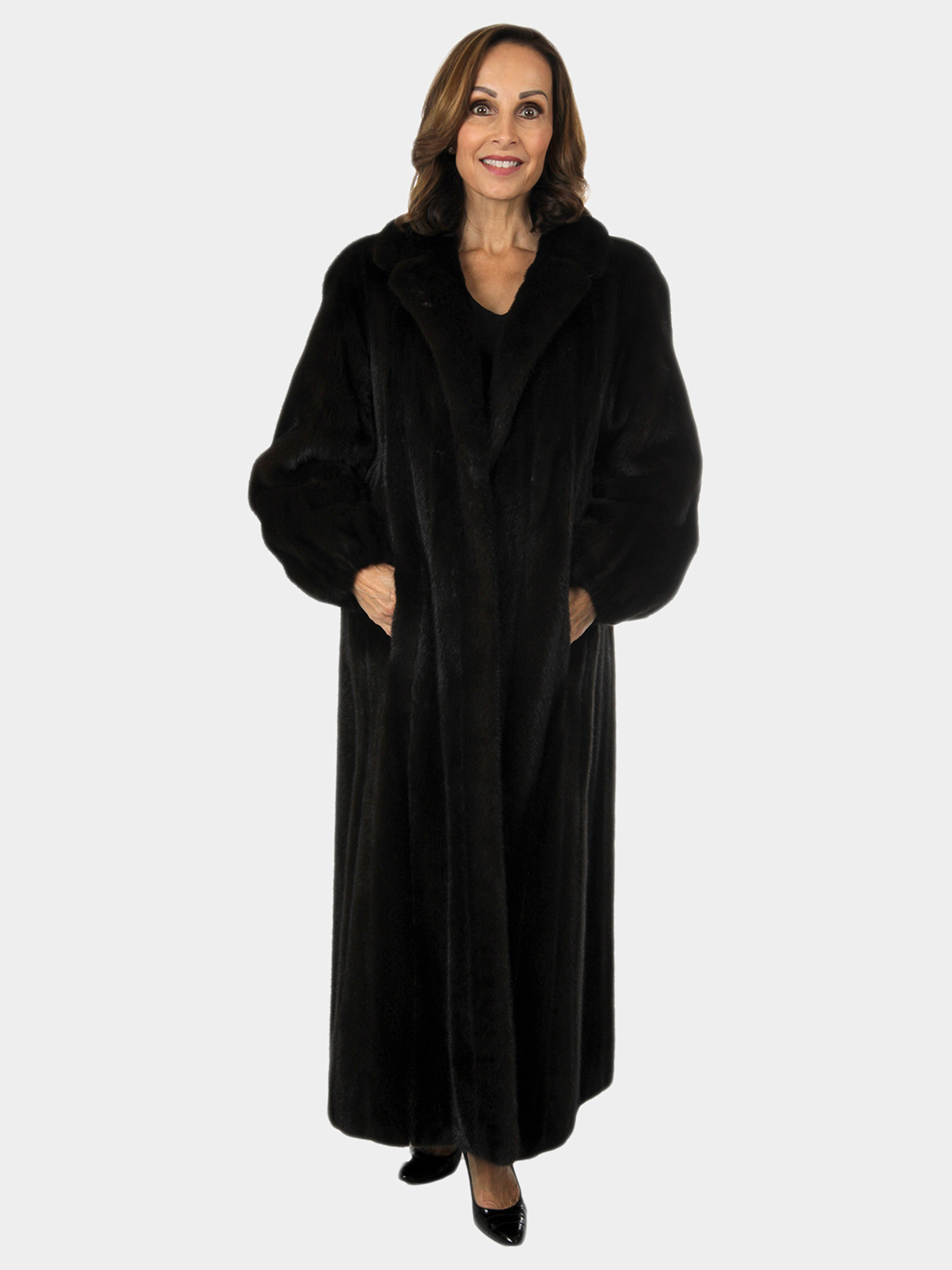 Woman's Ranch Mink Fur Coat