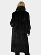 Woman's Plus Size Ranch Mink Fur Coat