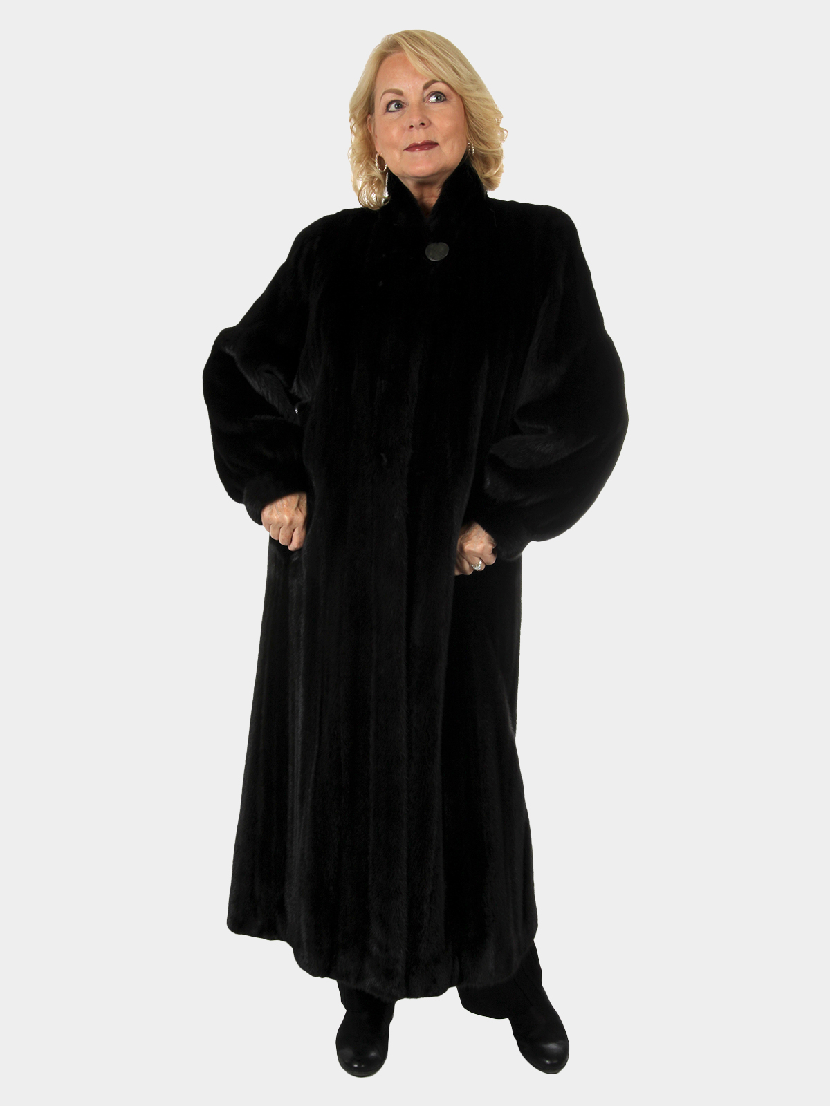 Woman's Ranch Female Mink Fur Coat