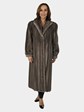 Woman's Cerulean Female Mink Fur Coat