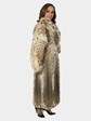 Woman's Cat Lynx Fur Coat