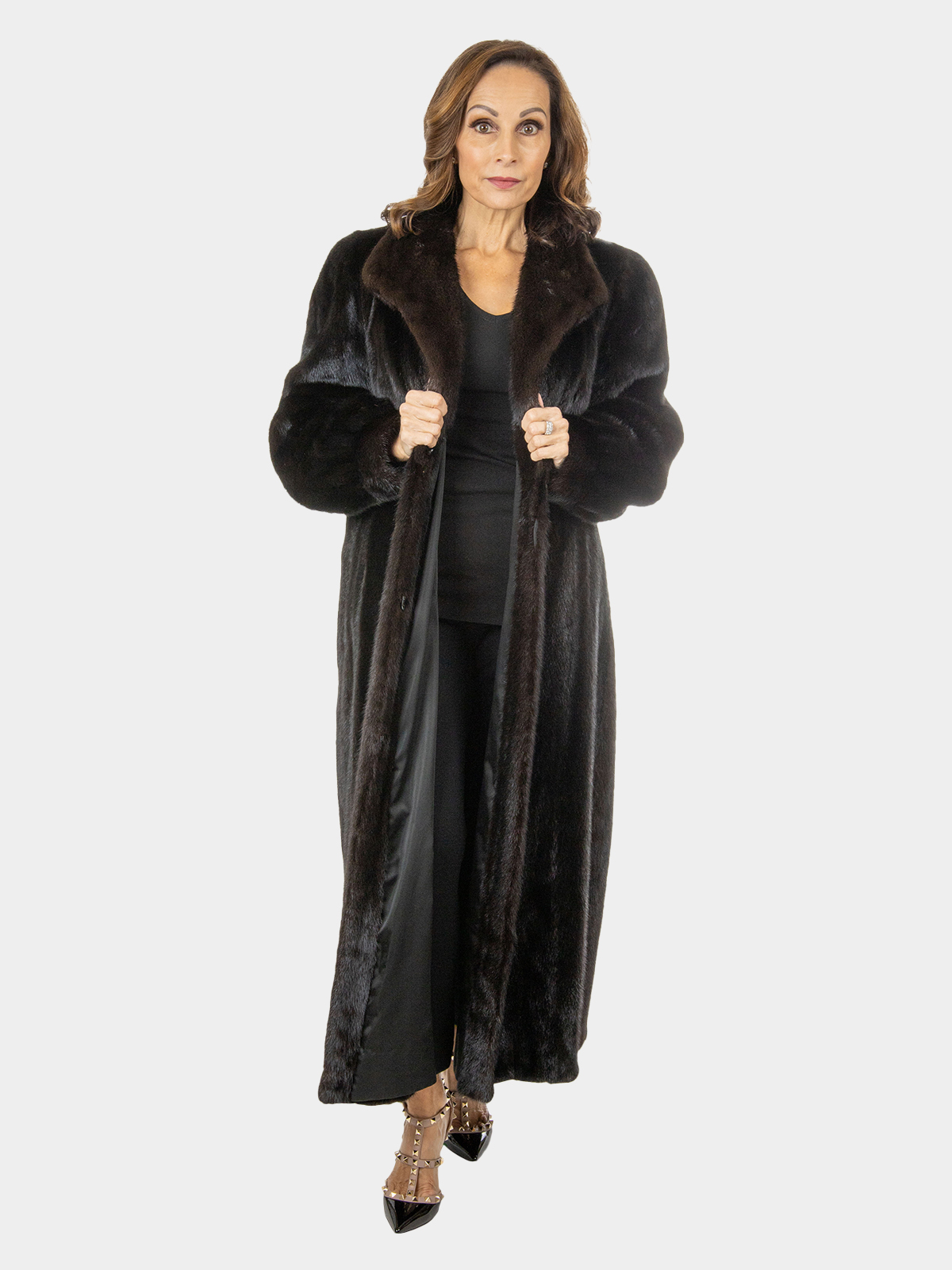 Women's Ranch Mink Fur Coat