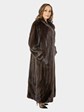 Givenchy Women's Mahogany Female Mink Fur Coat