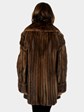 Woman's Vintage Lunaraine Mink Fur and Leather Jacket