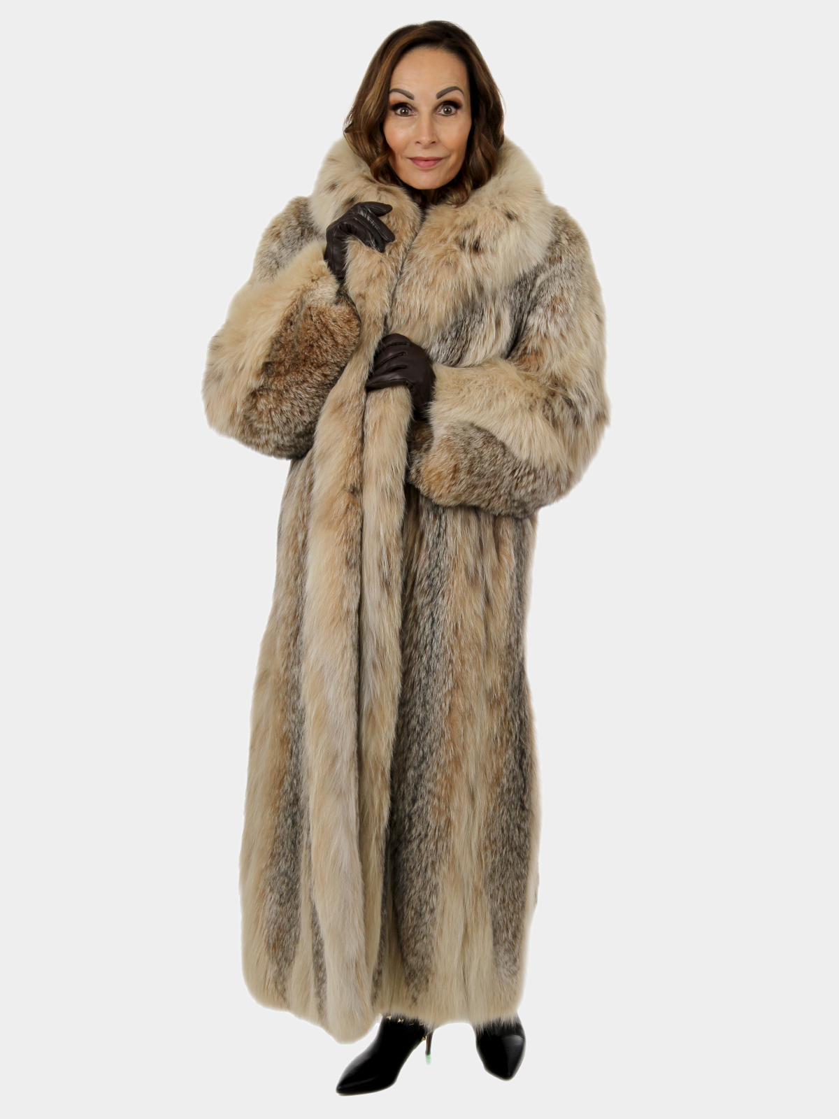 Woman's Canadian Lynx Fur Coat