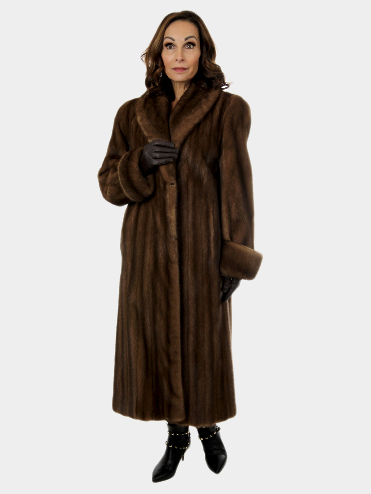 Woman's Lunaraine Female Mink Fur Coat