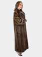 Woman's Mahogany Mink Fur Coat