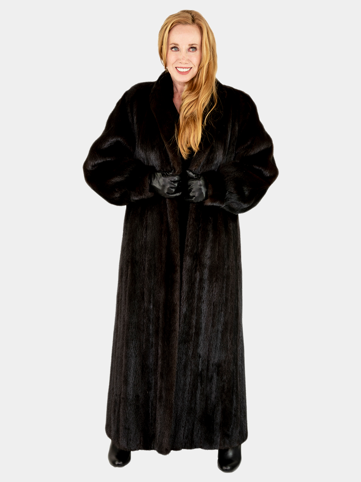 Woman's Ranch Mink Fur Coat